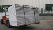 山東煙臺磚紋夾芯板項目